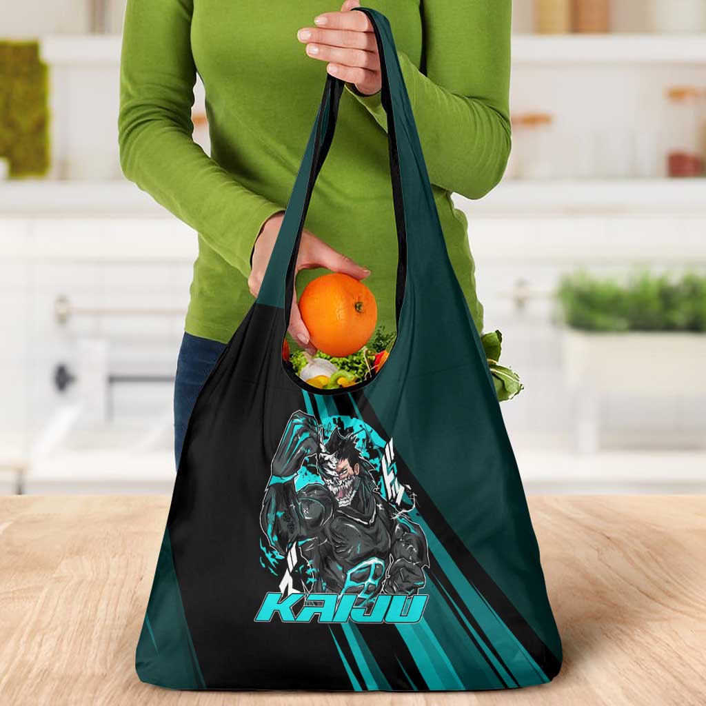 Kaiju No. 8 Monster Form Grocery Bag Neon Manga Combat Style