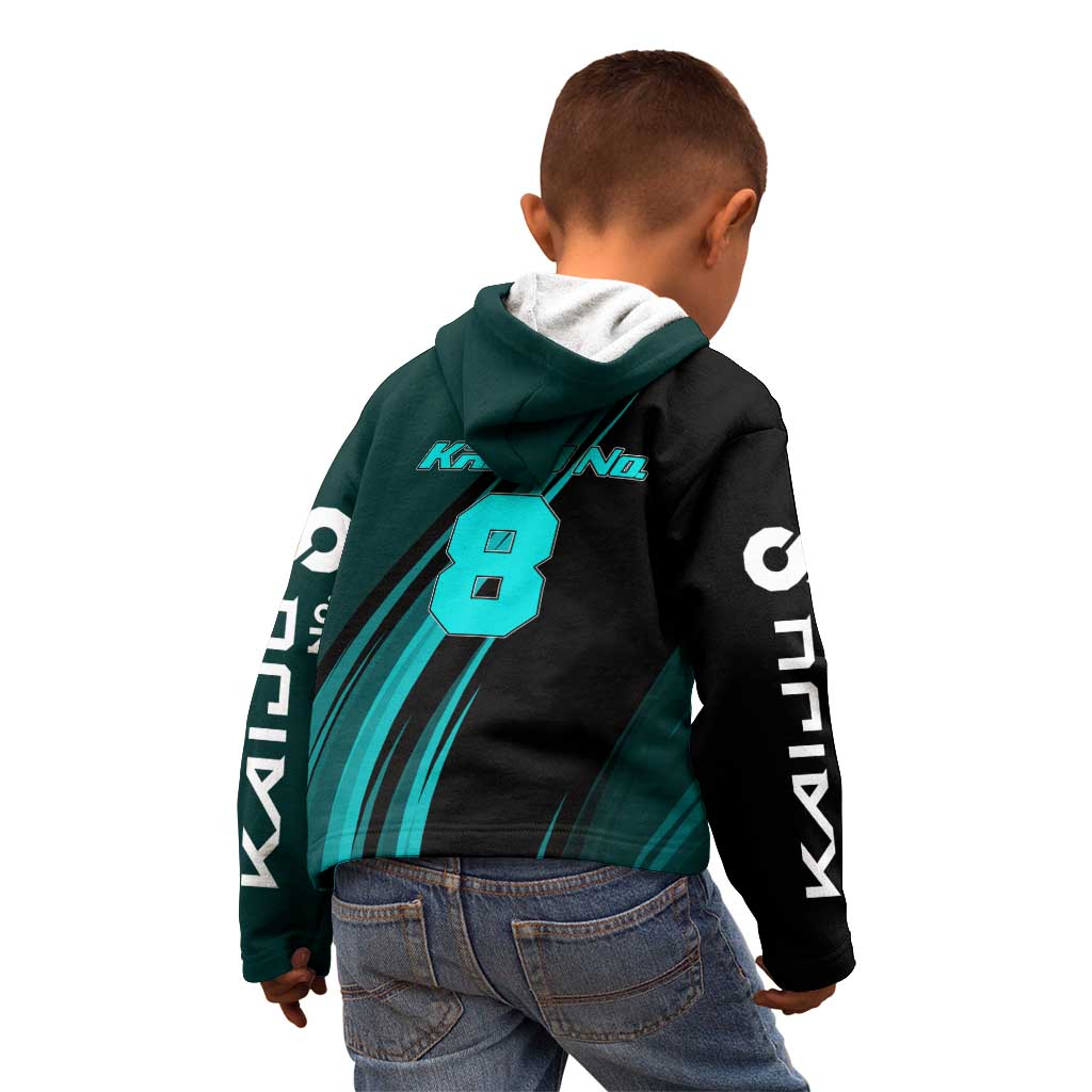 Kaiju No. 8 Monster Form Kid Hoodie Neon Manga Combat Style
