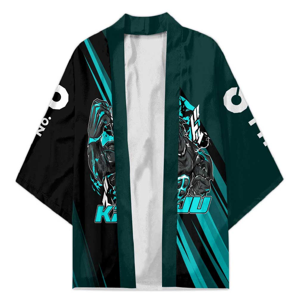 Kaiju No. 8 Monster Form Kimono Neon Manga Combat Style