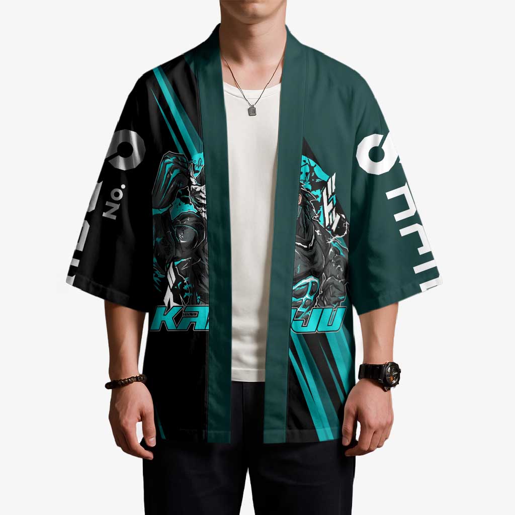 Kaiju No. 8 Monster Form Kimono Neon Manga Combat Style