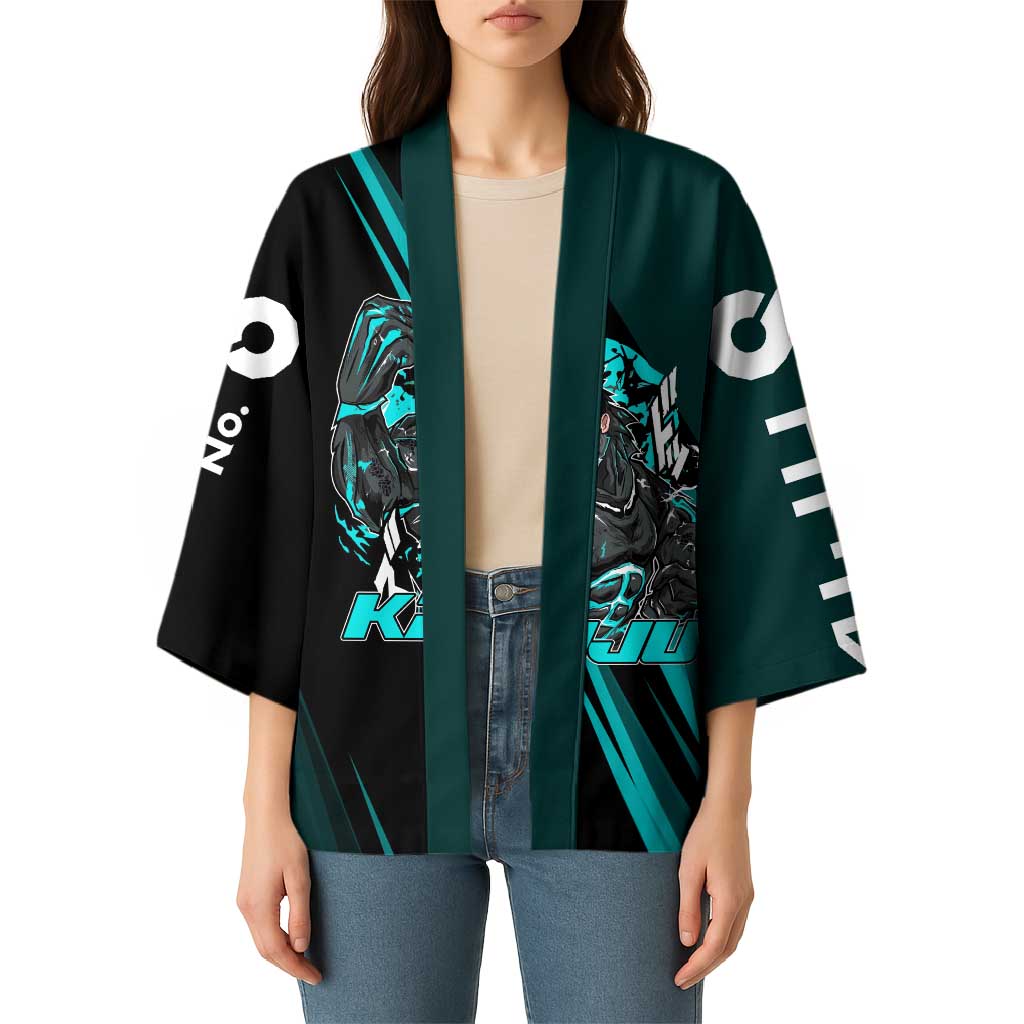 Kaiju No. 8 Monster Form Kimono Neon Manga Combat Style