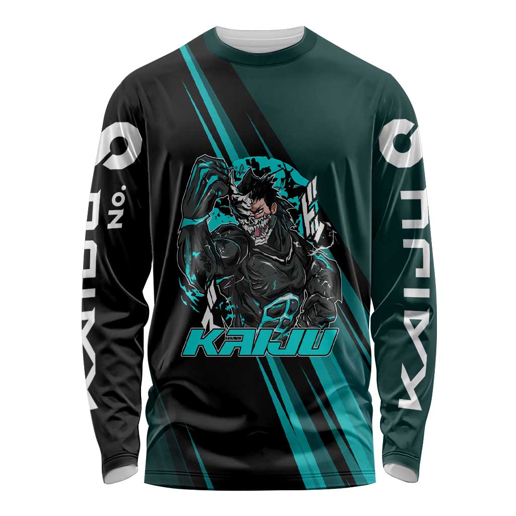Kaiju No. 8 Monster Form Long Sleeve Shirt Neon Manga Combat Style