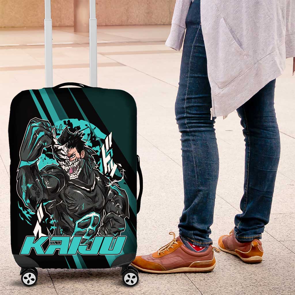 Kaiju No. 8 Monster Form Luggage Cover Neon Manga Combat Style