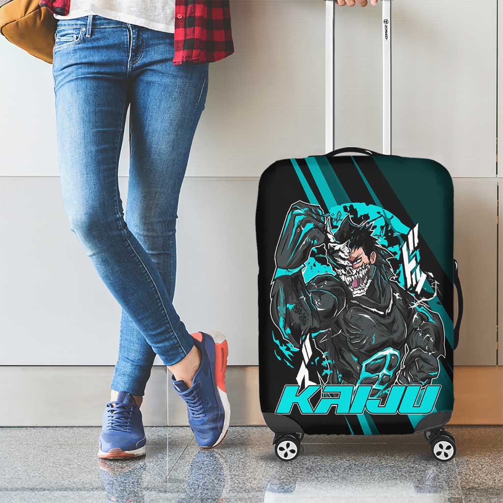 Kaiju No. 8 Monster Form Luggage Cover Neon Manga Combat Style