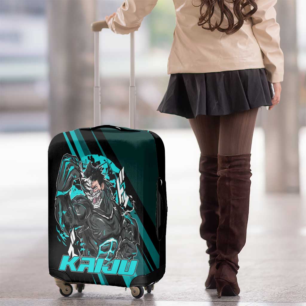 Kaiju No. 8 Monster Form Luggage Cover Neon Manga Combat Style