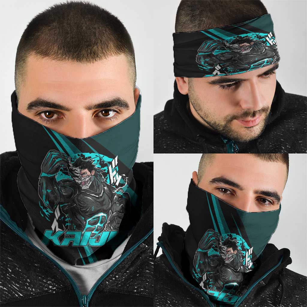 Kaiju No. 8 Monster Form Neck Gaiter Neon Manga Combat Style