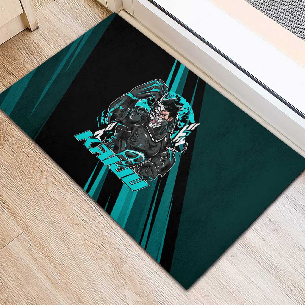 Kaiju No. 8 Monster Form Rubber Doormat Neon Manga Combat Style