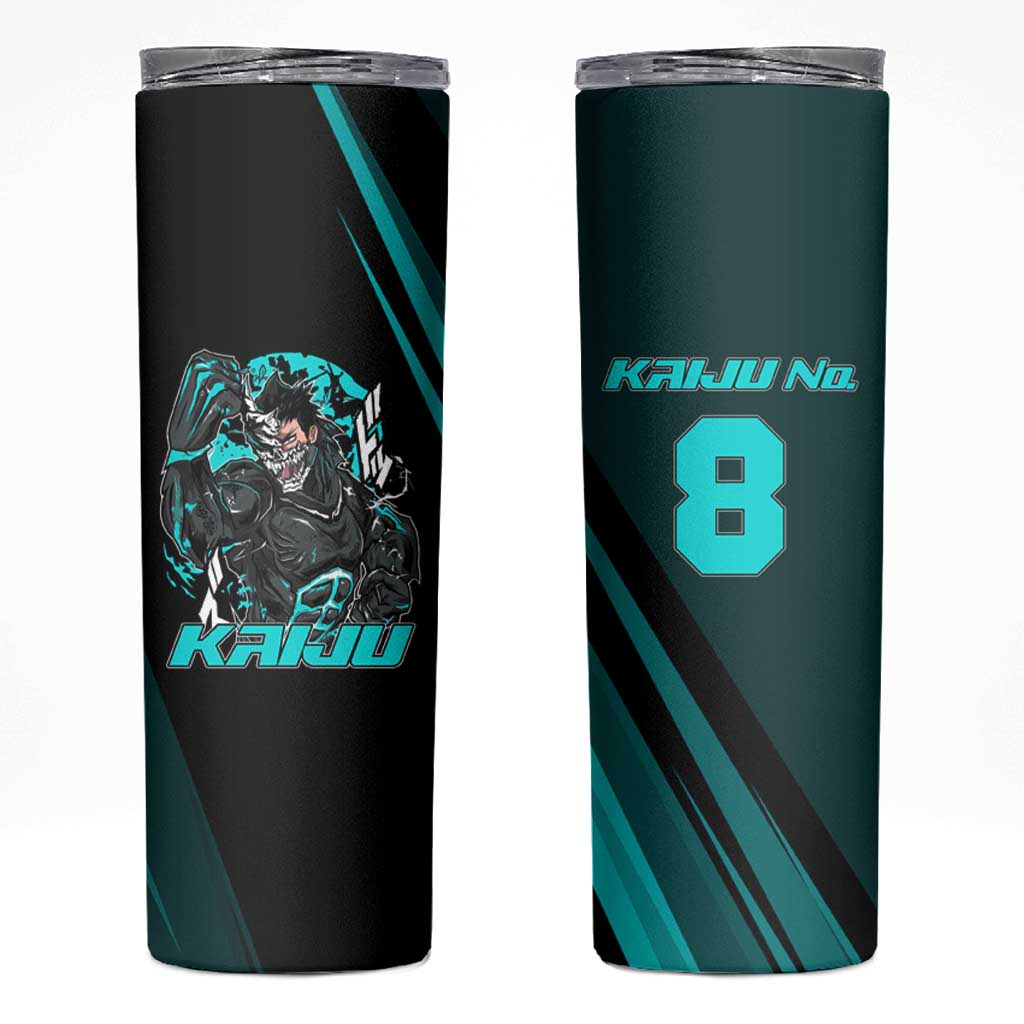 Kaiju No. 8 Monster Form Skinny Tumbler Neon Manga Combat Style