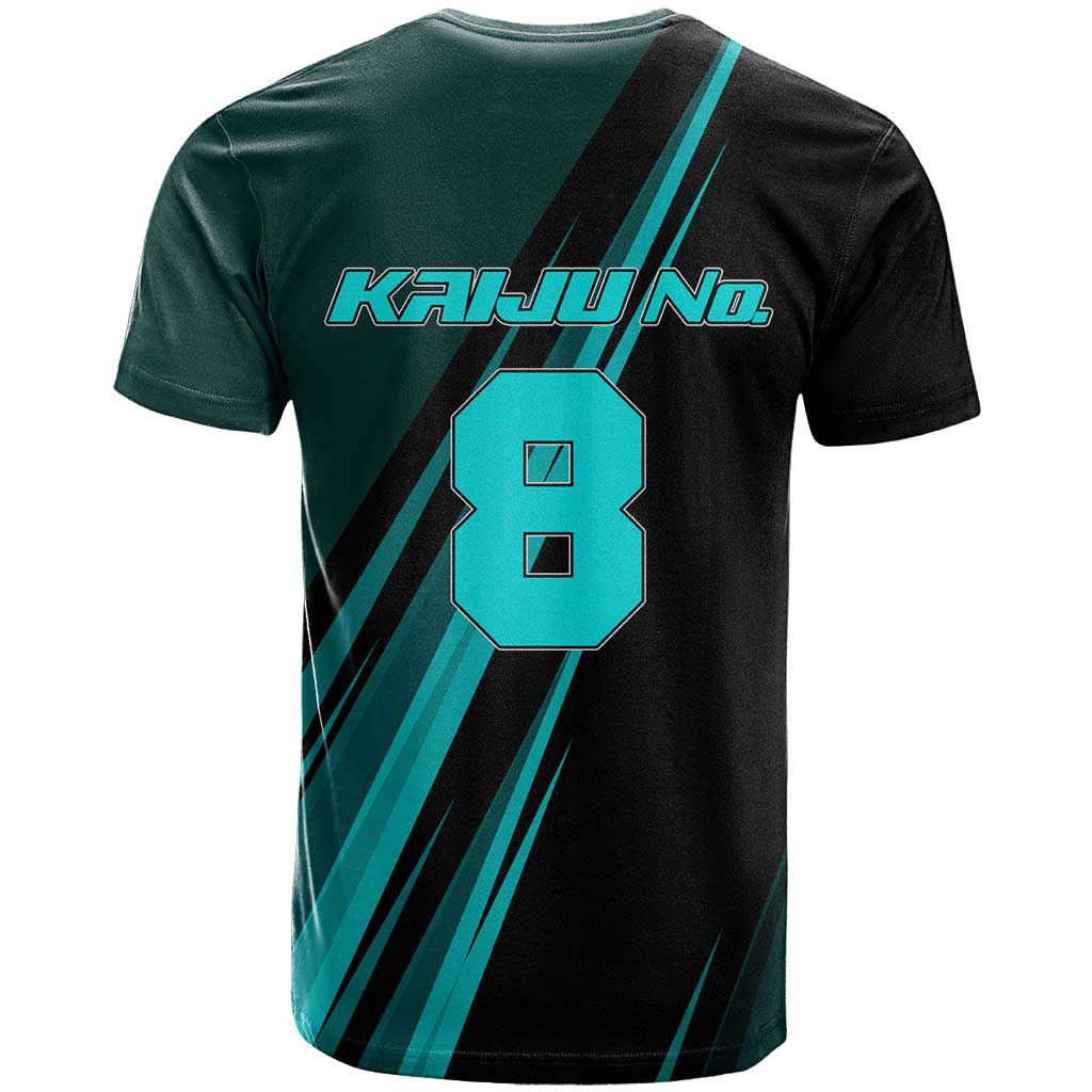 Kaiju No. 8 Monster Form T Shirt Neon Manga Combat Style
