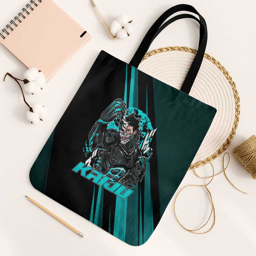 Kaiju No. 8 Monster Form Tote Bag Neon Manga Combat Style