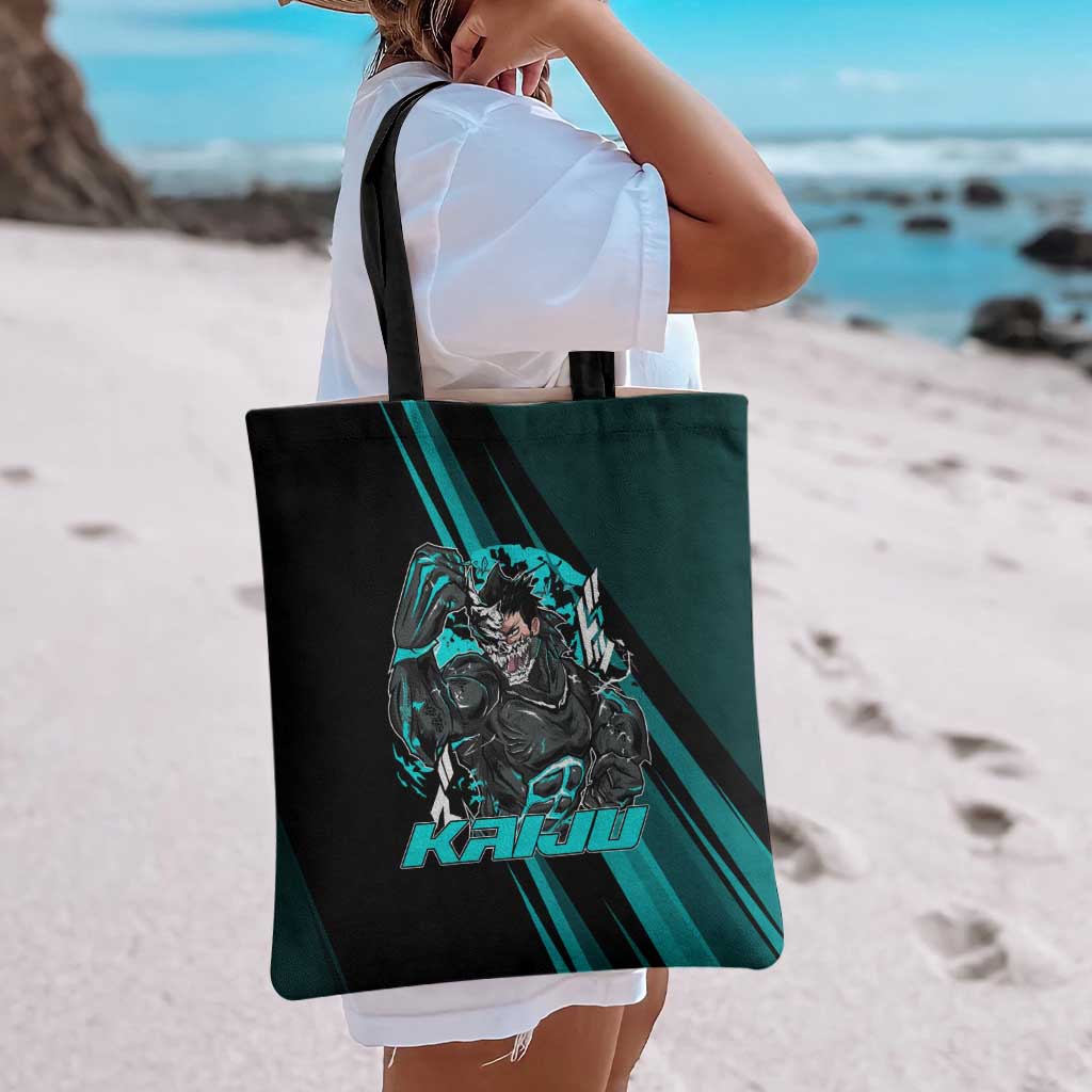 Kaiju No. 8 Monster Form Tote Bag Neon Manga Combat Style