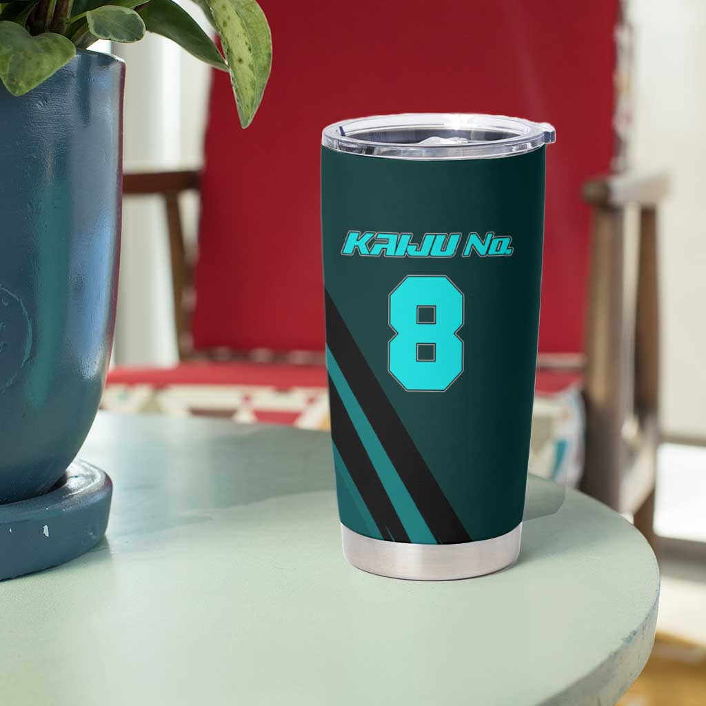 Kaiju No. 8 Monster Form Tumbler Cup Neon Manga Combat Style