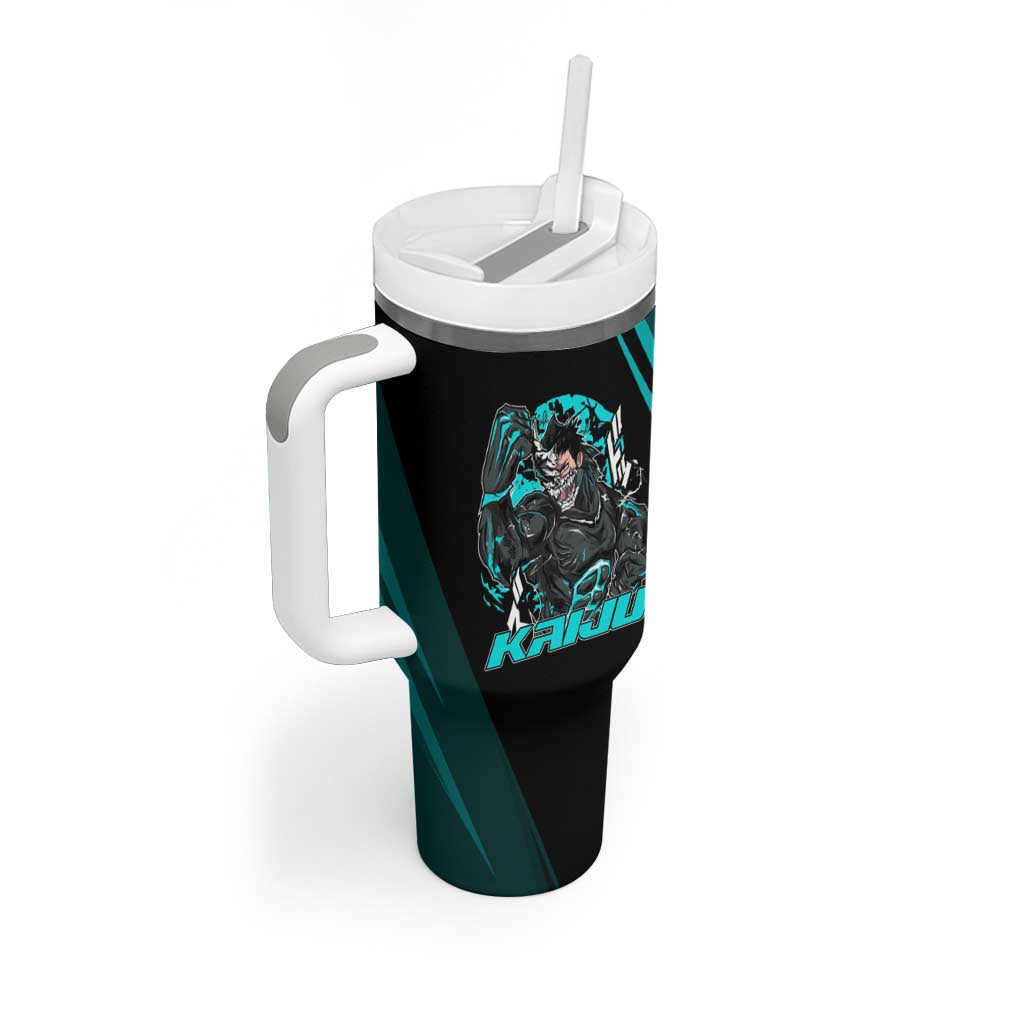 Kaiju No. 8 Monster Form Tumbler With Handle Neon Manga Combat Style