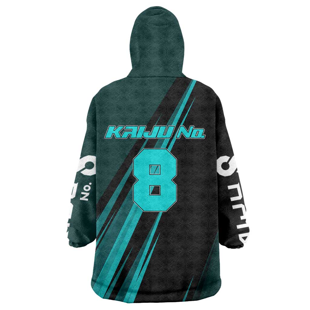 Kaiju No. 8 Monster Form Wearable Blanket Hoodie Neon Manga Combat Style