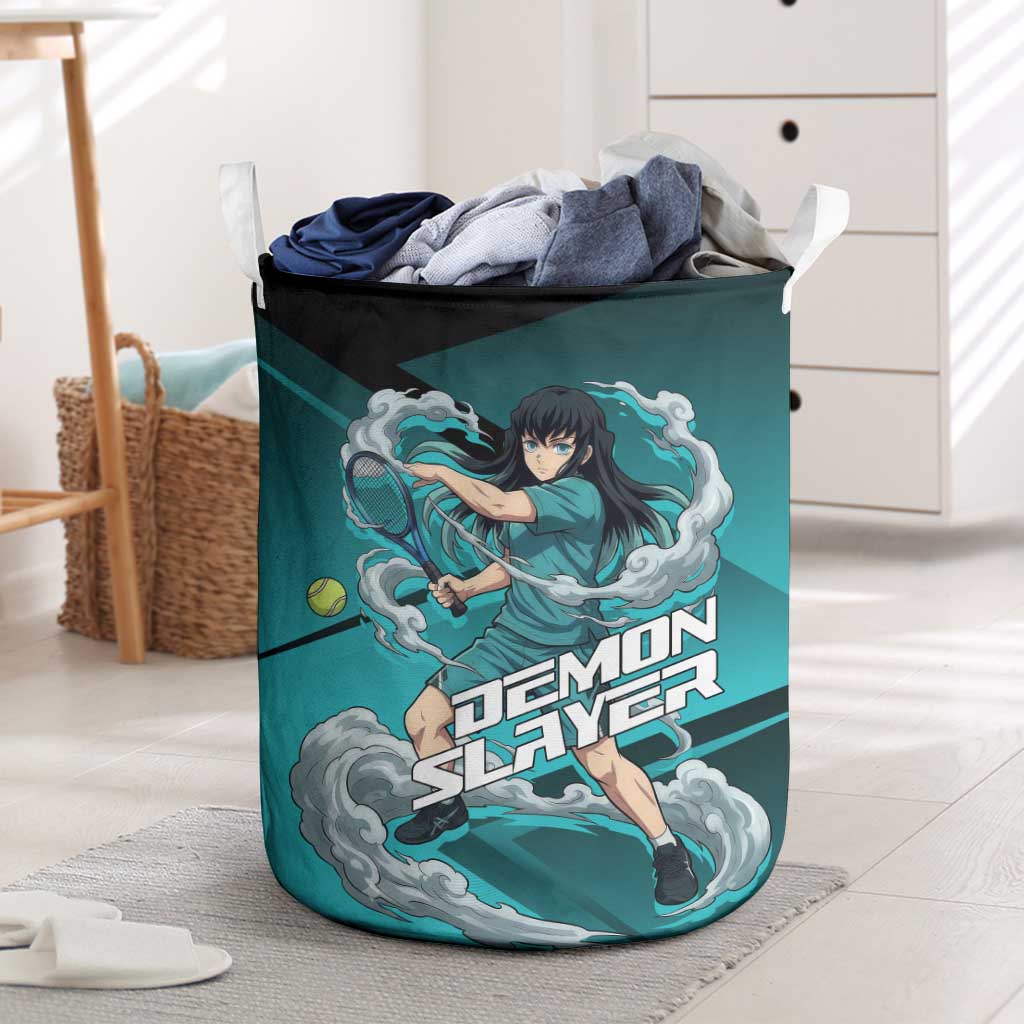 Muichiro Tokito Mist Hashira Laundry Basket Sporty Anime Mashup Style