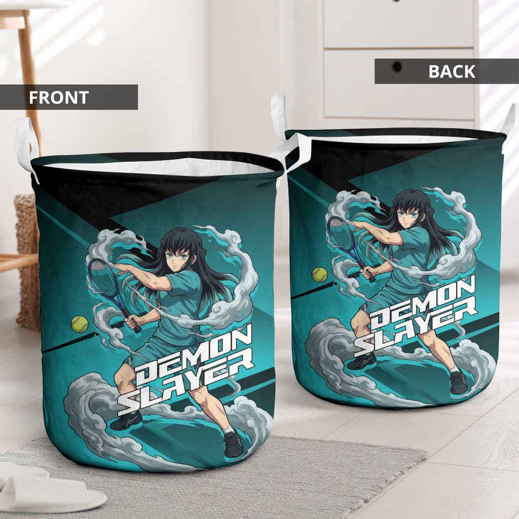 Muichiro Tokito Mist Hashira Laundry Basket Sporty Anime Mashup Style