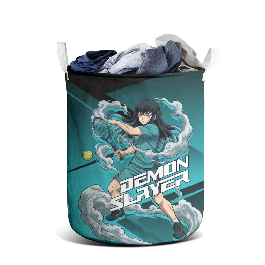 Muichiro Tokito Mist Hashira Laundry Basket Sporty Anime Mashup Style