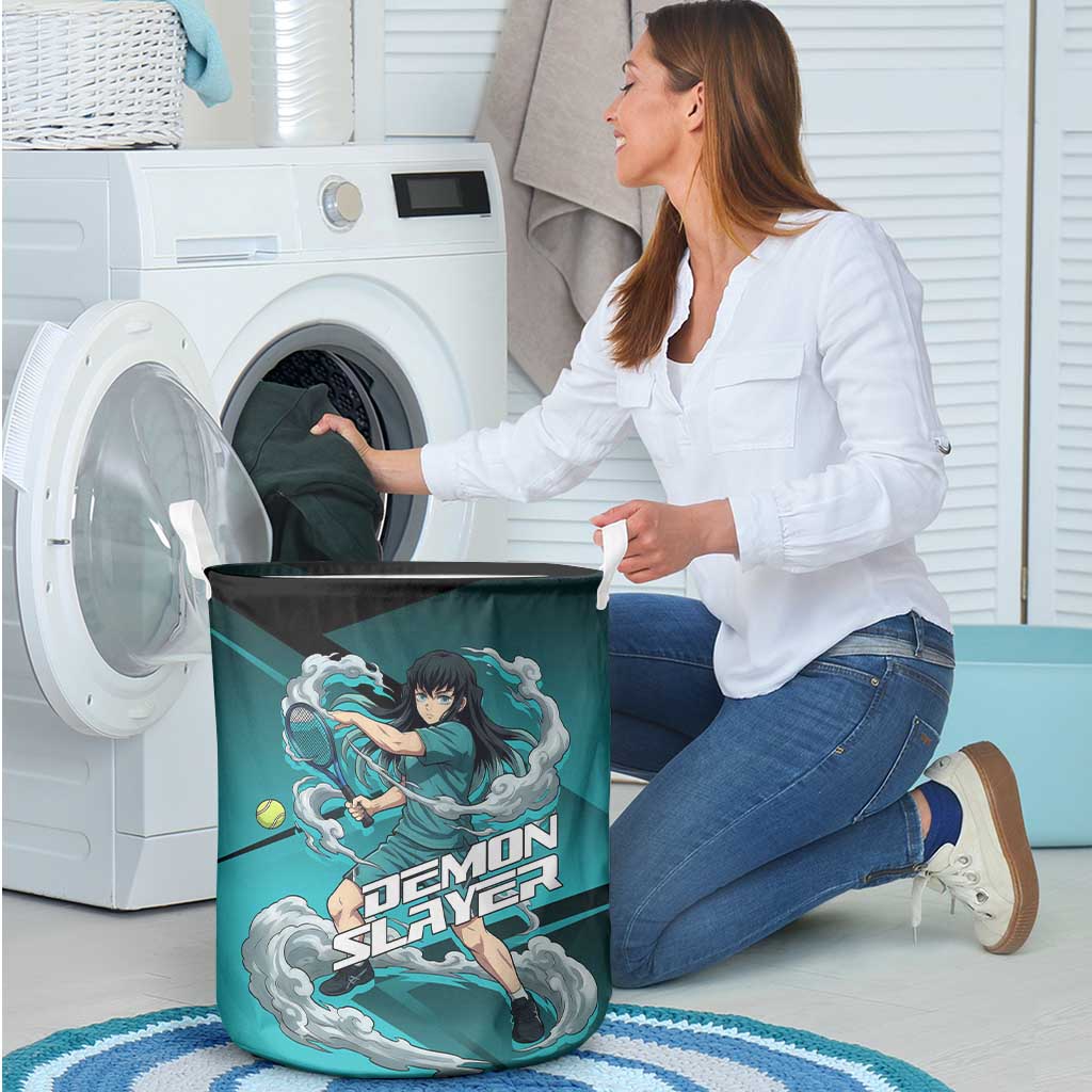 Muichiro Tokito Mist Hashira Laundry Basket Sporty Anime Mashup Style