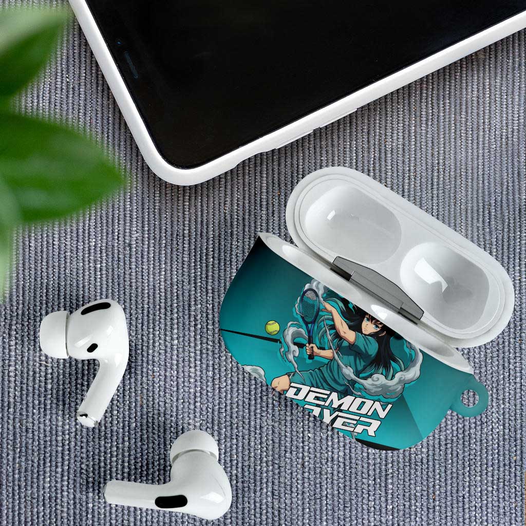 Muichiro Tokito Mist Hashira AirPods Case Sporty Anime Mashup Style