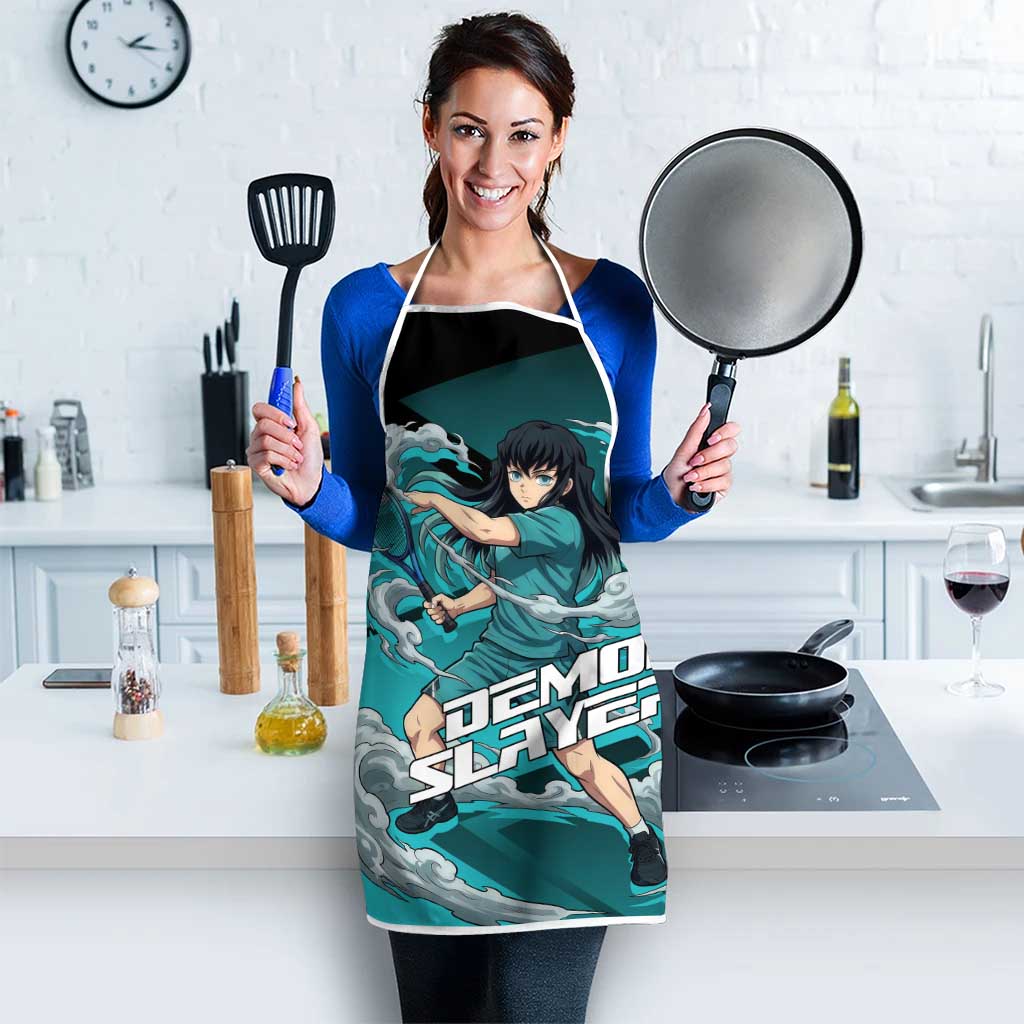 Muichiro Tokito Mist Hashira Apron Sporty Anime Mashup Style