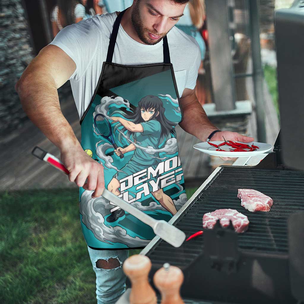 Muichiro Tokito Mist Hashira Apron Sporty Anime Mashup Style
