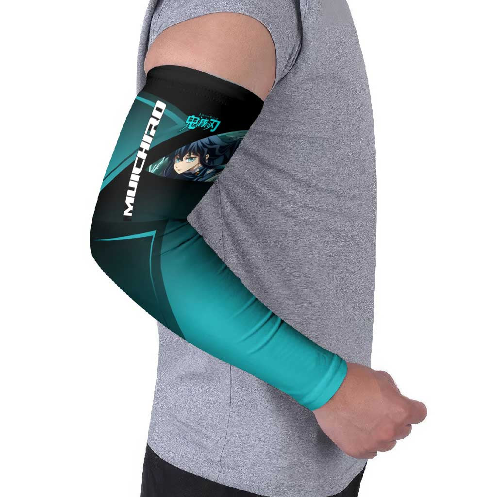 Muichiro Tokito Mist Hashira Arm Sleeves Sporty Anime Mashup Style