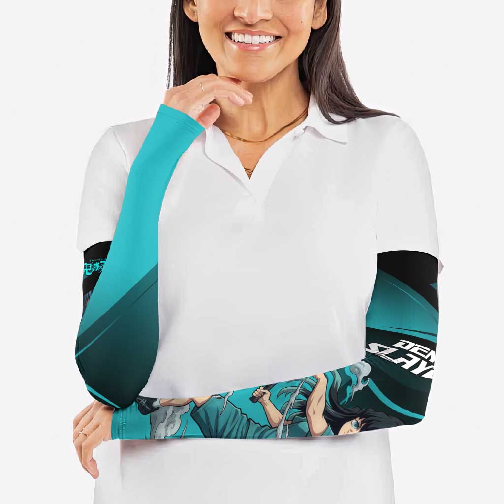 Muichiro Tokito Mist Hashira Arm Sleeves Sporty Anime Mashup Style