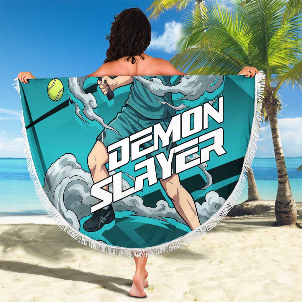 Muichiro Tokito Mist Hashira Beach Blanket Sporty Anime Mashup Style