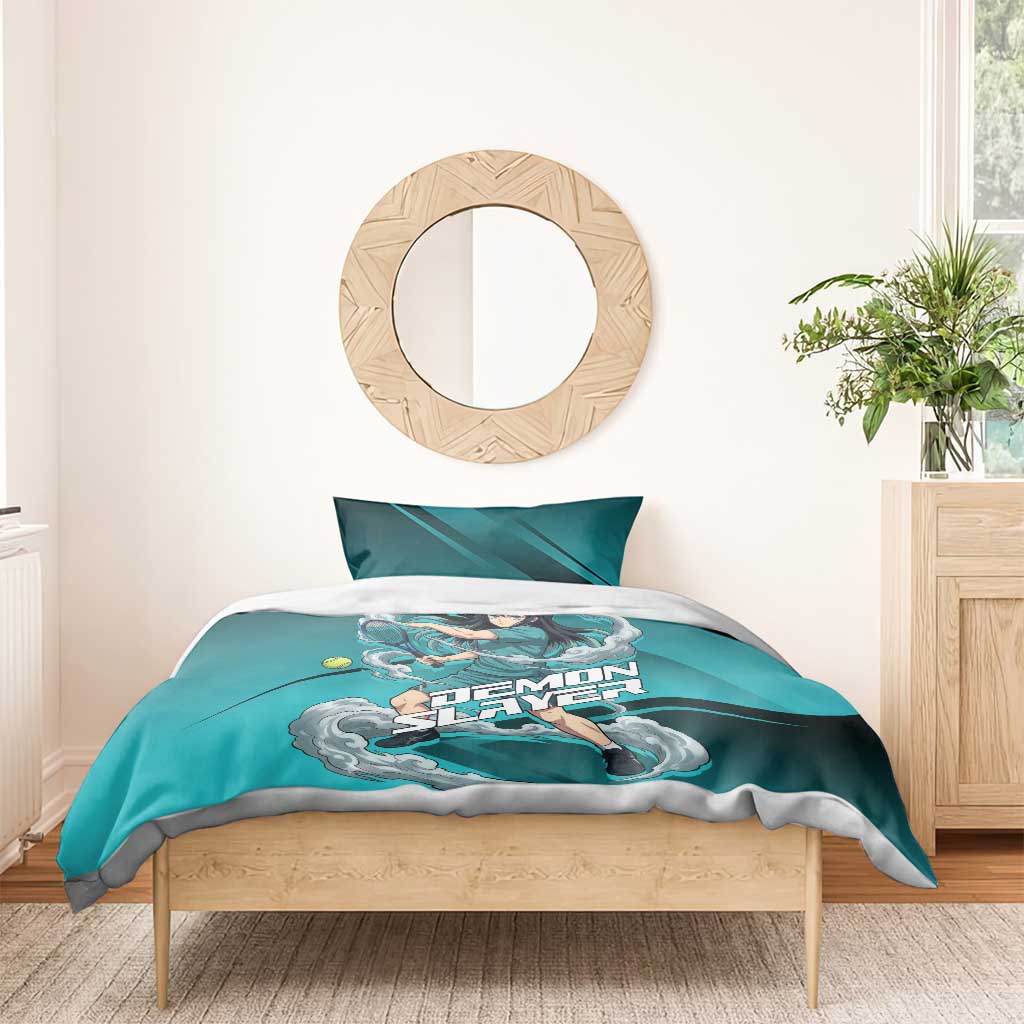 Muichiro Tokito Mist Hashira Bedding Set Sporty Anime Mashup Style