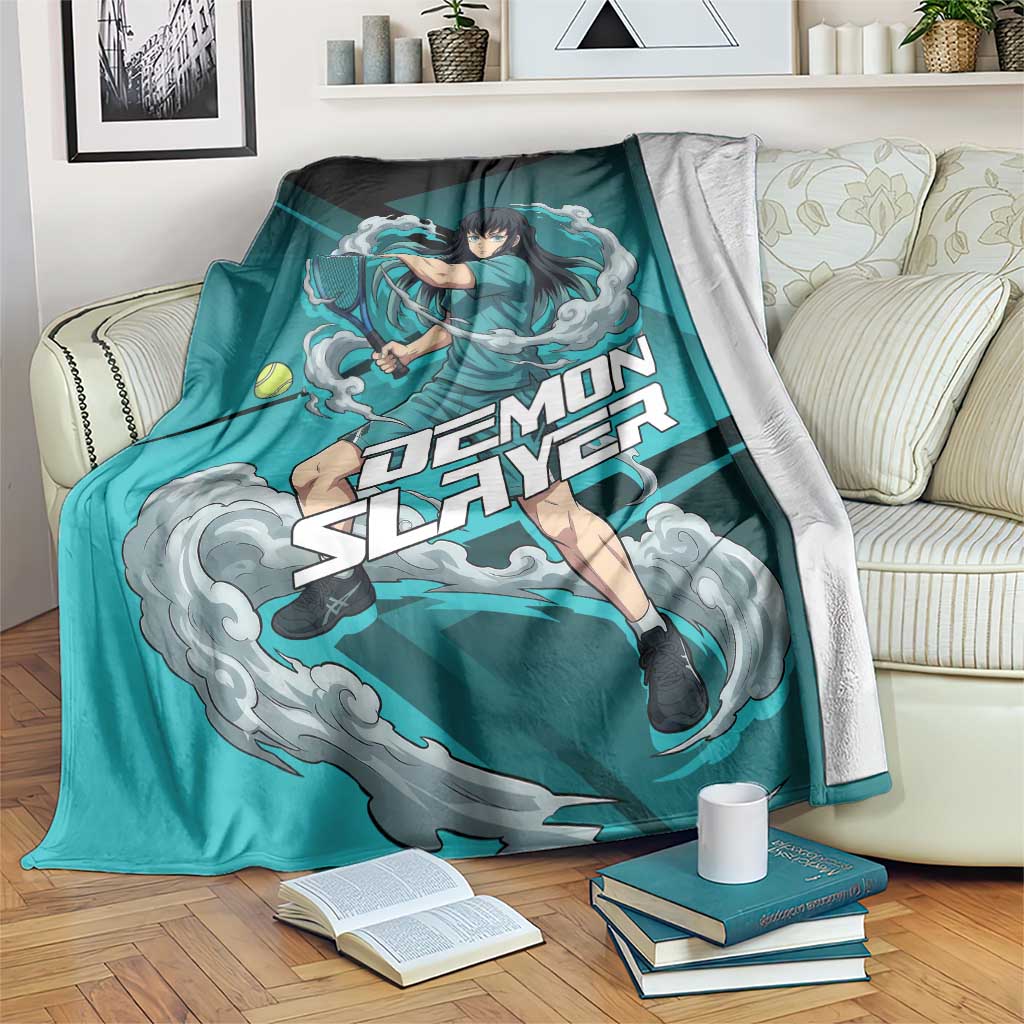 Muichiro Tokito Mist Hashira Blanket Sporty Anime Mashup Style
