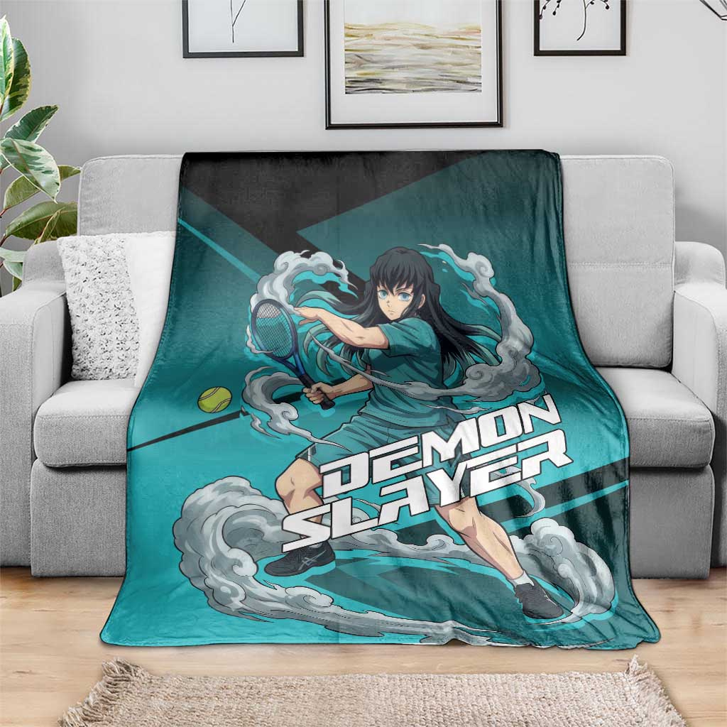 Muichiro Tokito Mist Hashira Blanket Sporty Anime Mashup Style