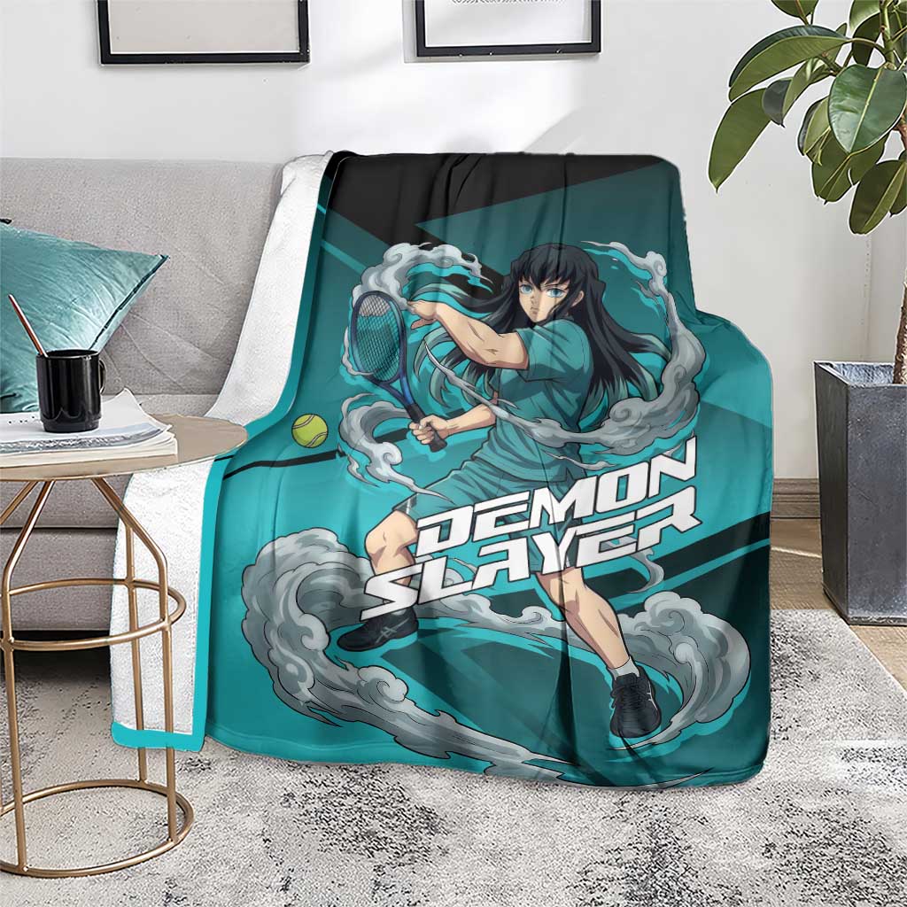 Muichiro Tokito Mist Hashira Blanket Sporty Anime Mashup Style