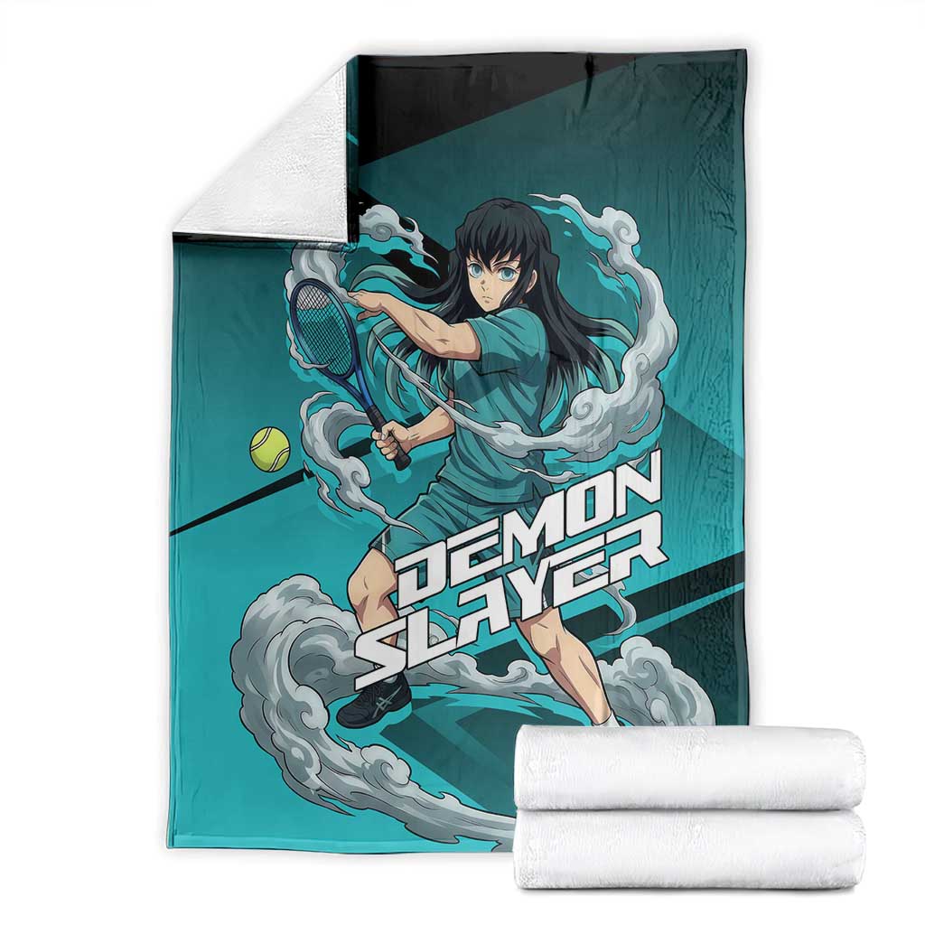 Muichiro Tokito Mist Hashira Blanket Sporty Anime Mashup Style