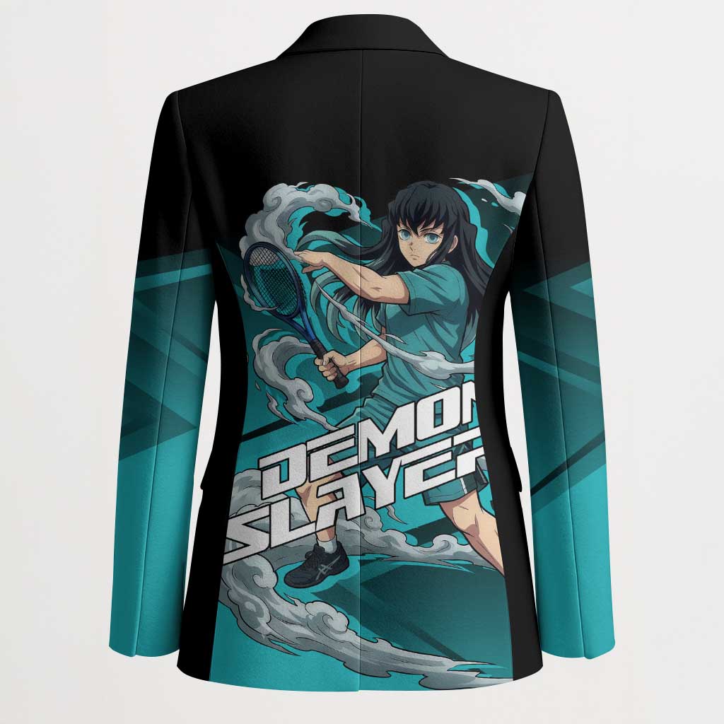 Muichiro Tokito Mist Hashira Blazer Sporty Anime Mashup Style