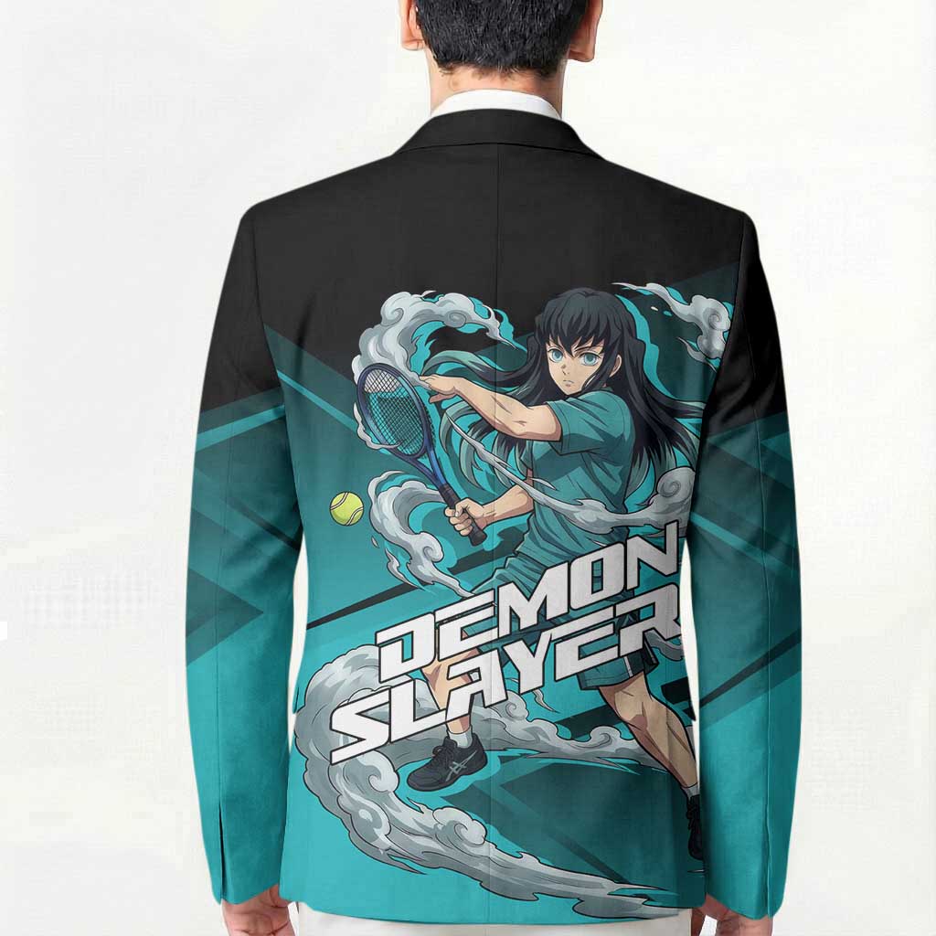 Muichiro Tokito Mist Hashira Blazer Sporty Anime Mashup Style