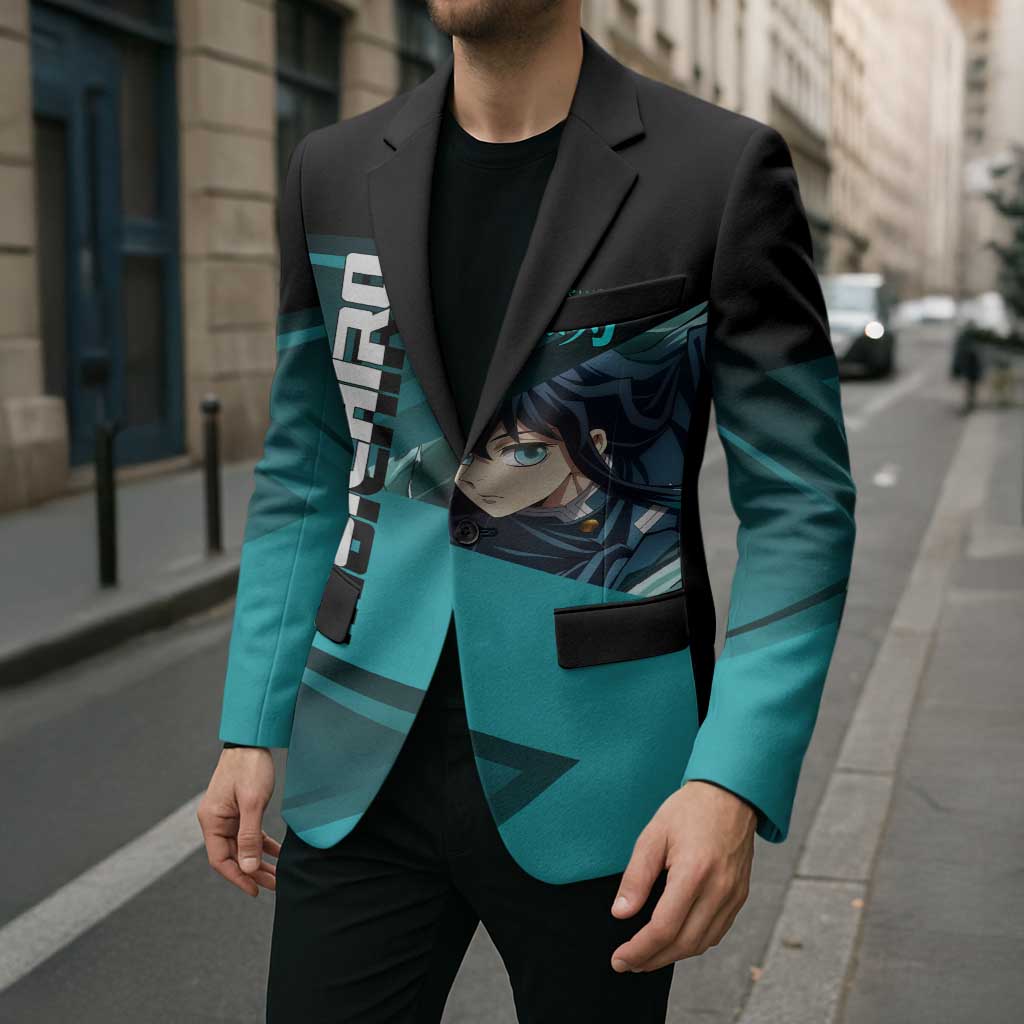 Muichiro Tokito Mist Hashira Blazer Sporty Anime Mashup Style
