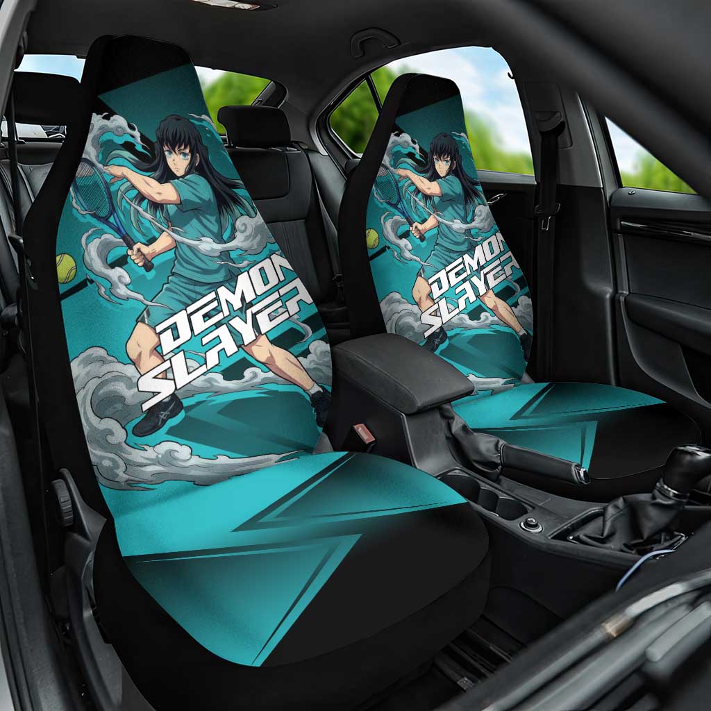 Muichiro Tokito Mist Hashira Car Seat Cover Sporty Anime Mashup Style