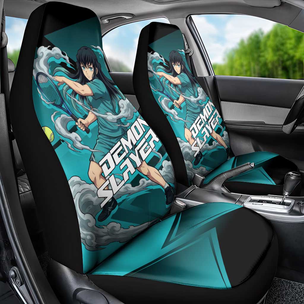 Muichiro Tokito Mist Hashira Car Seat Cover Sporty Anime Mashup Style