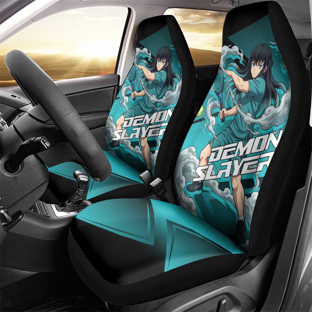 Muichiro Tokito Mist Hashira Car Seat Cover Sporty Anime Mashup Style