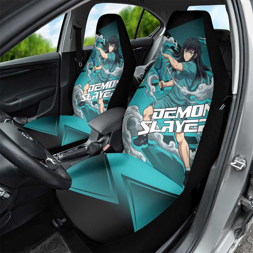 Muichiro Tokito Mist Hashira Car Seat Cover Sporty Anime Mashup Style
