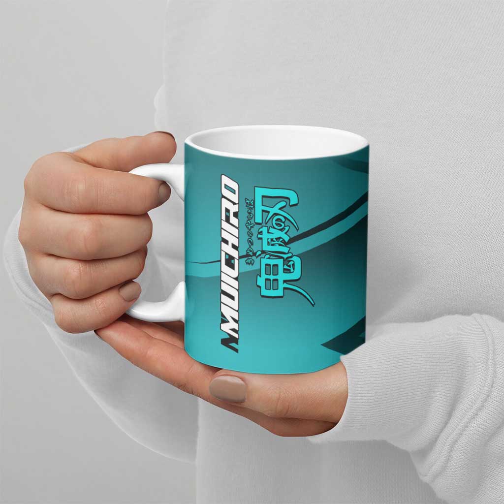 Muichiro Tokito Mist Hashira Ceramic Mug Sporty Anime Mashup Style