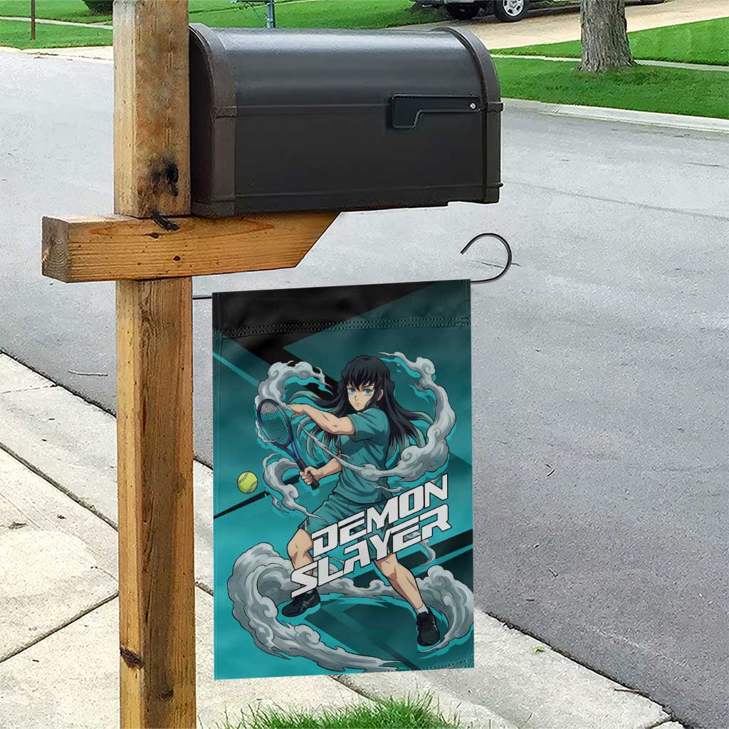 Muichiro Tokito Mist Hashira Garden Flag Sporty Anime Mashup Style