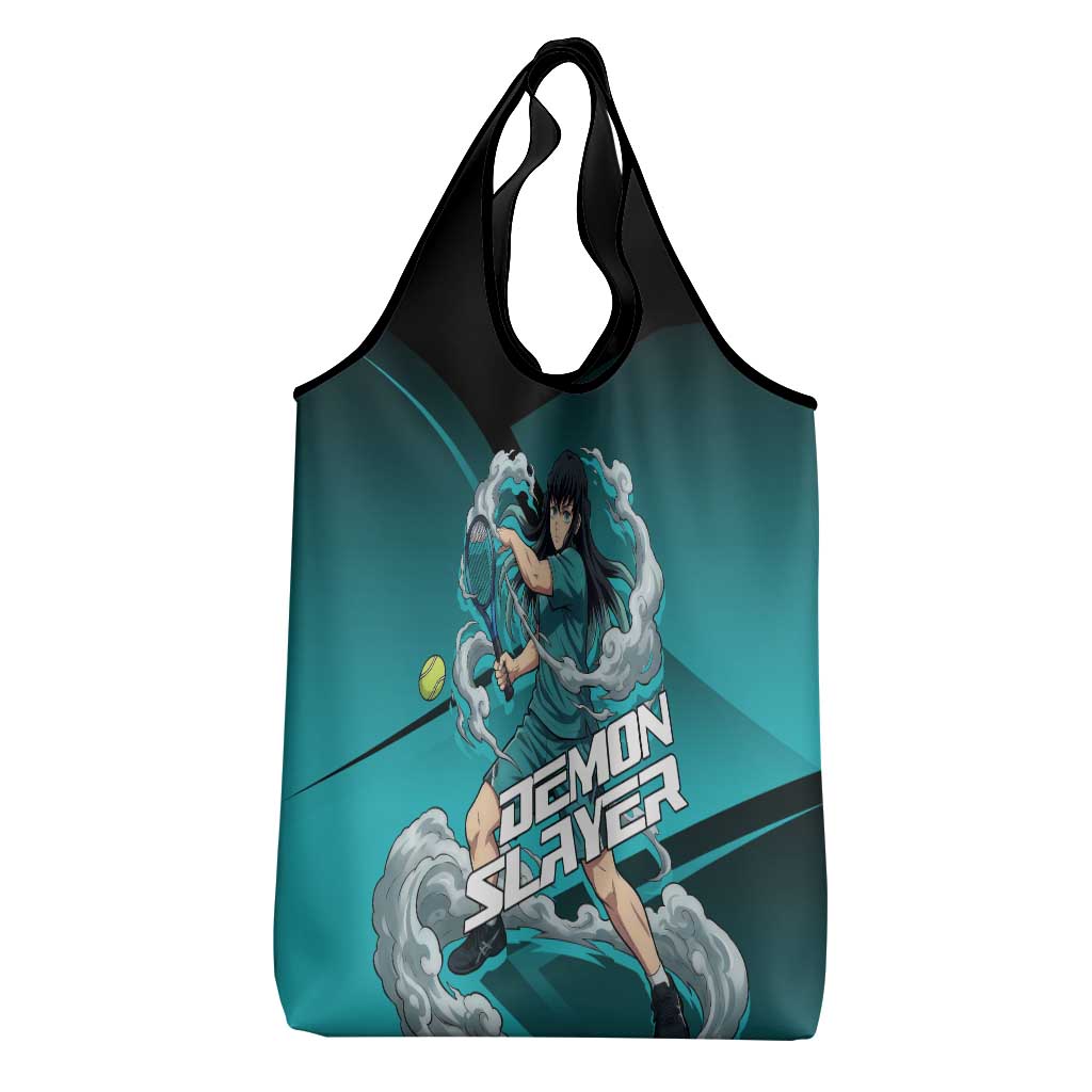 Muichiro Tokito Mist Hashira Grocery Bag Sporty Anime Mashup Style