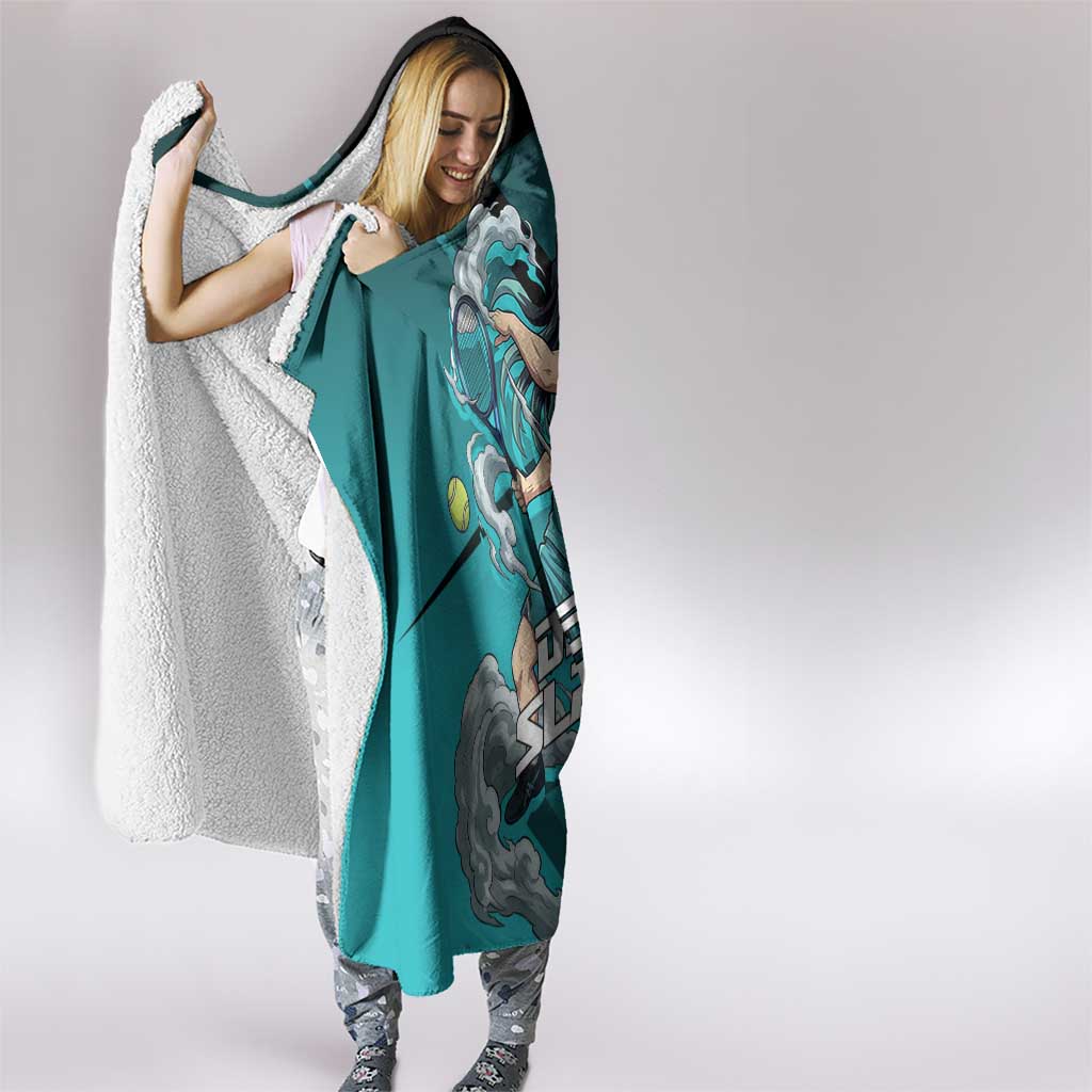 Muichiro Tokito Mist Hashira Hooded Blanket Sporty Anime Mashup Style