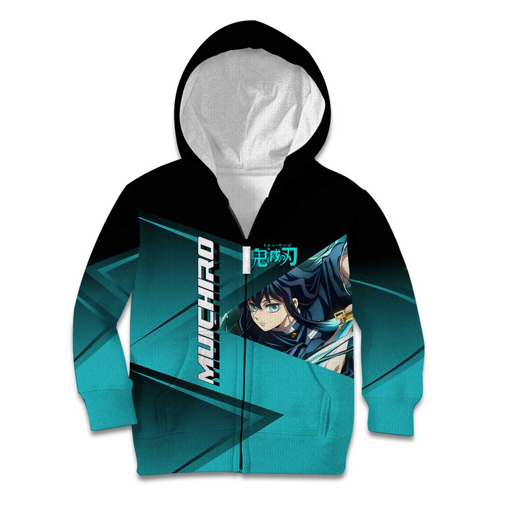 Muichiro Tokito Mist Hashira Kid Hoodie Sporty Anime Mashup Style