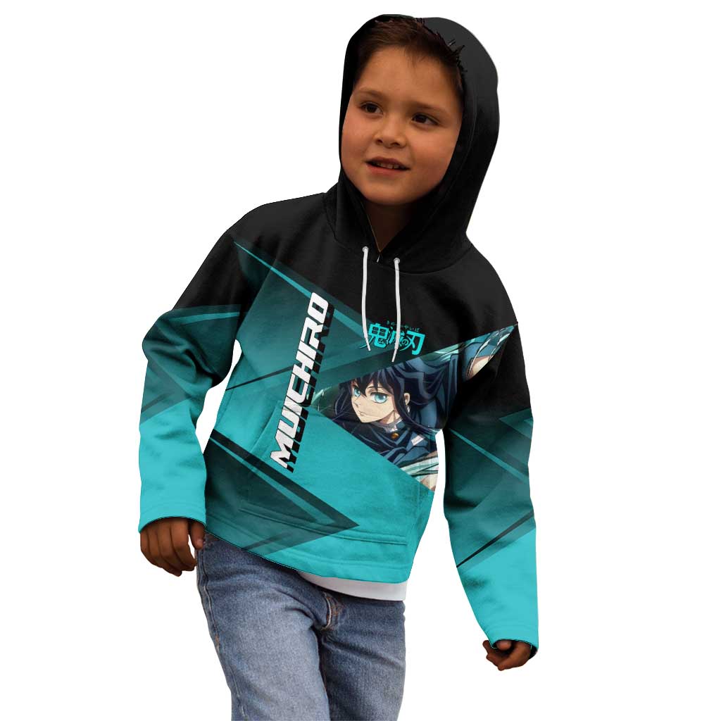 Muichiro Tokito Mist Hashira Kid Hoodie Sporty Anime Mashup Style