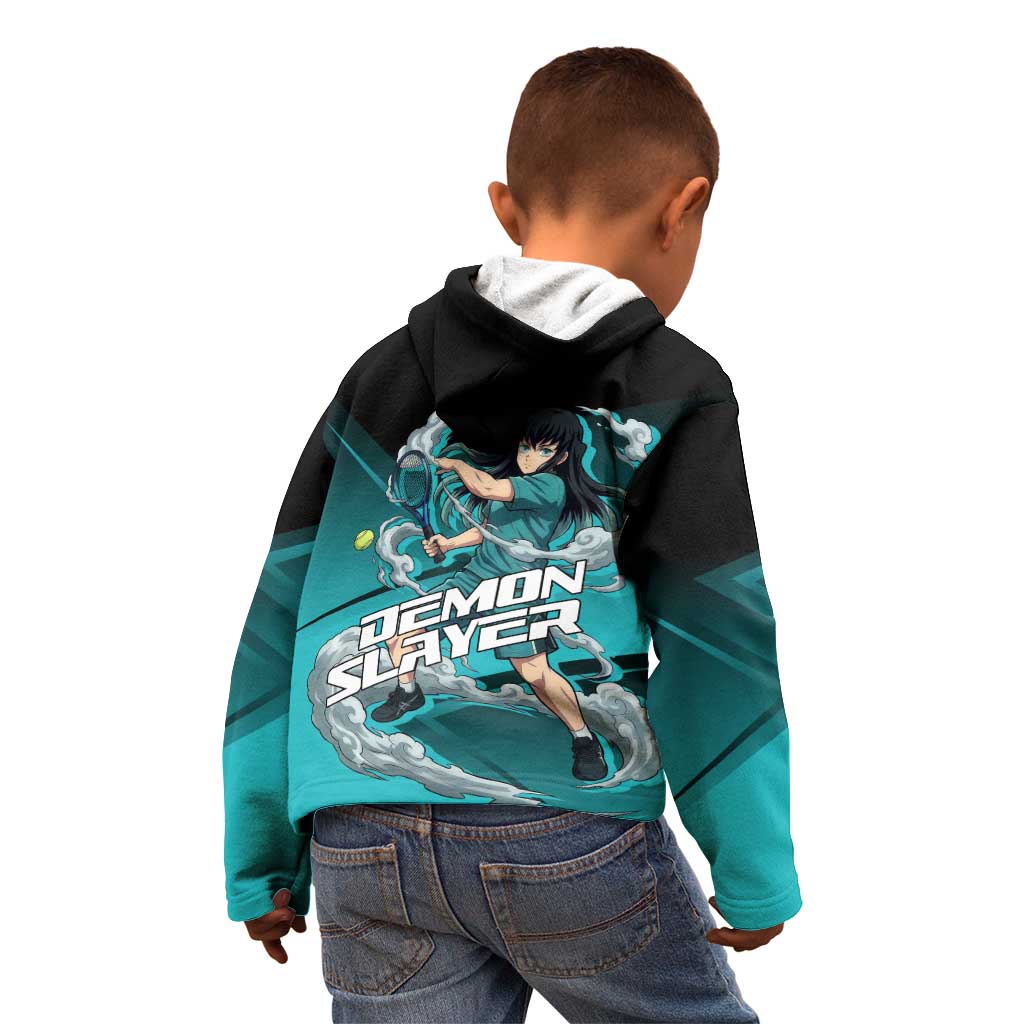 Muichiro Tokito Mist Hashira Kid Hoodie Sporty Anime Mashup Style