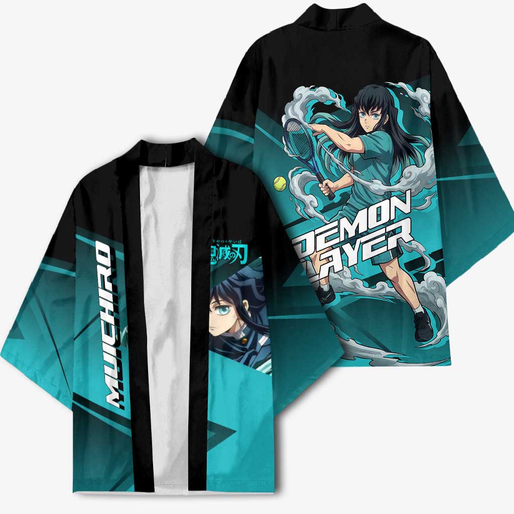 Muichiro Tokito Mist Hashira Kimono Sporty Anime Mashup Style