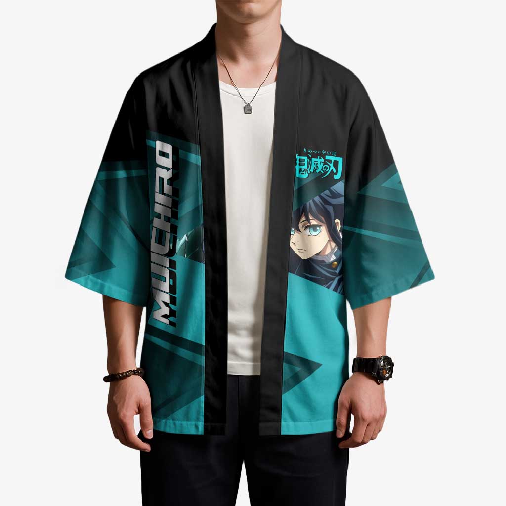 Muichiro Tokito Mist Hashira Kimono Sporty Anime Mashup Style