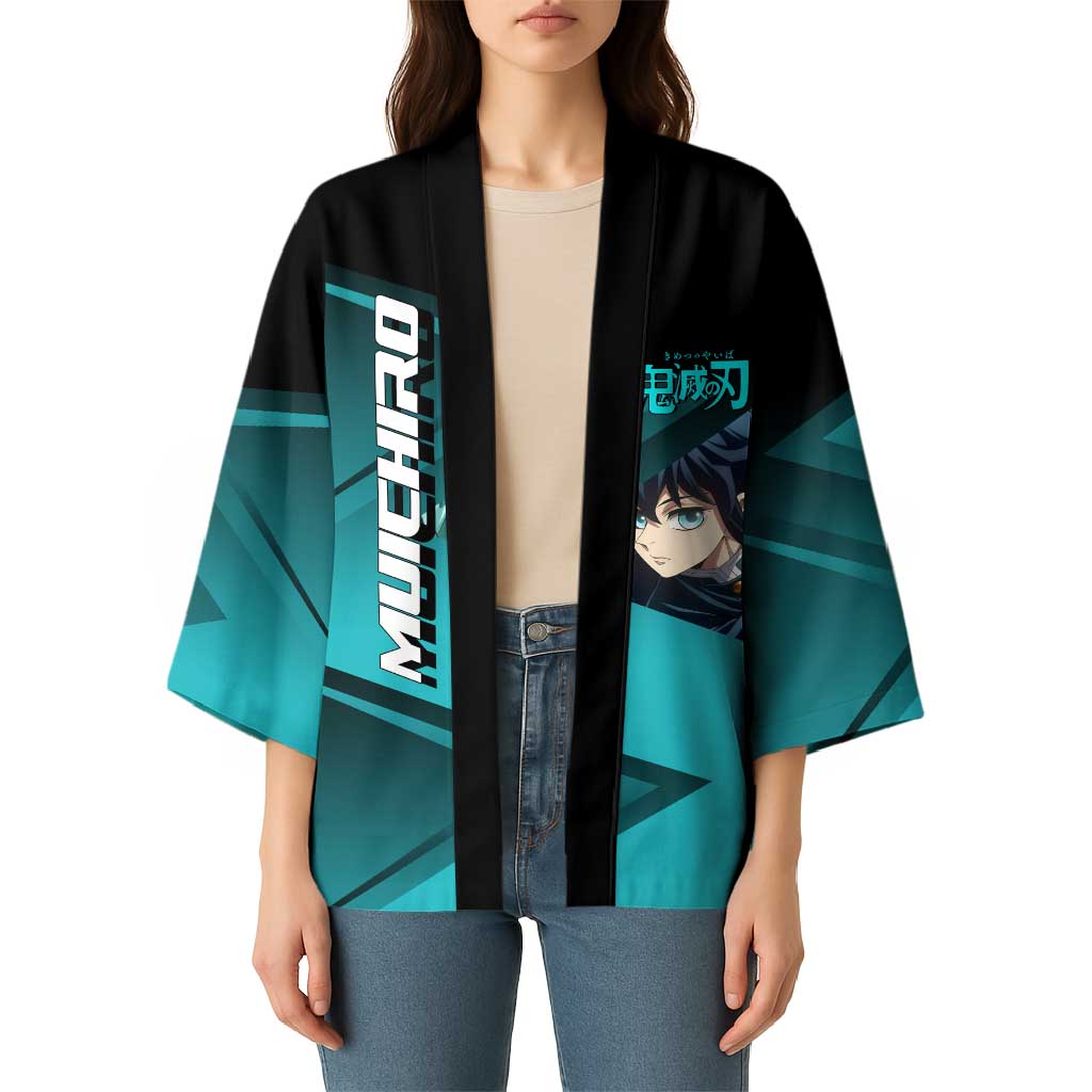Muichiro Tokito Mist Hashira Kimono Sporty Anime Mashup Style